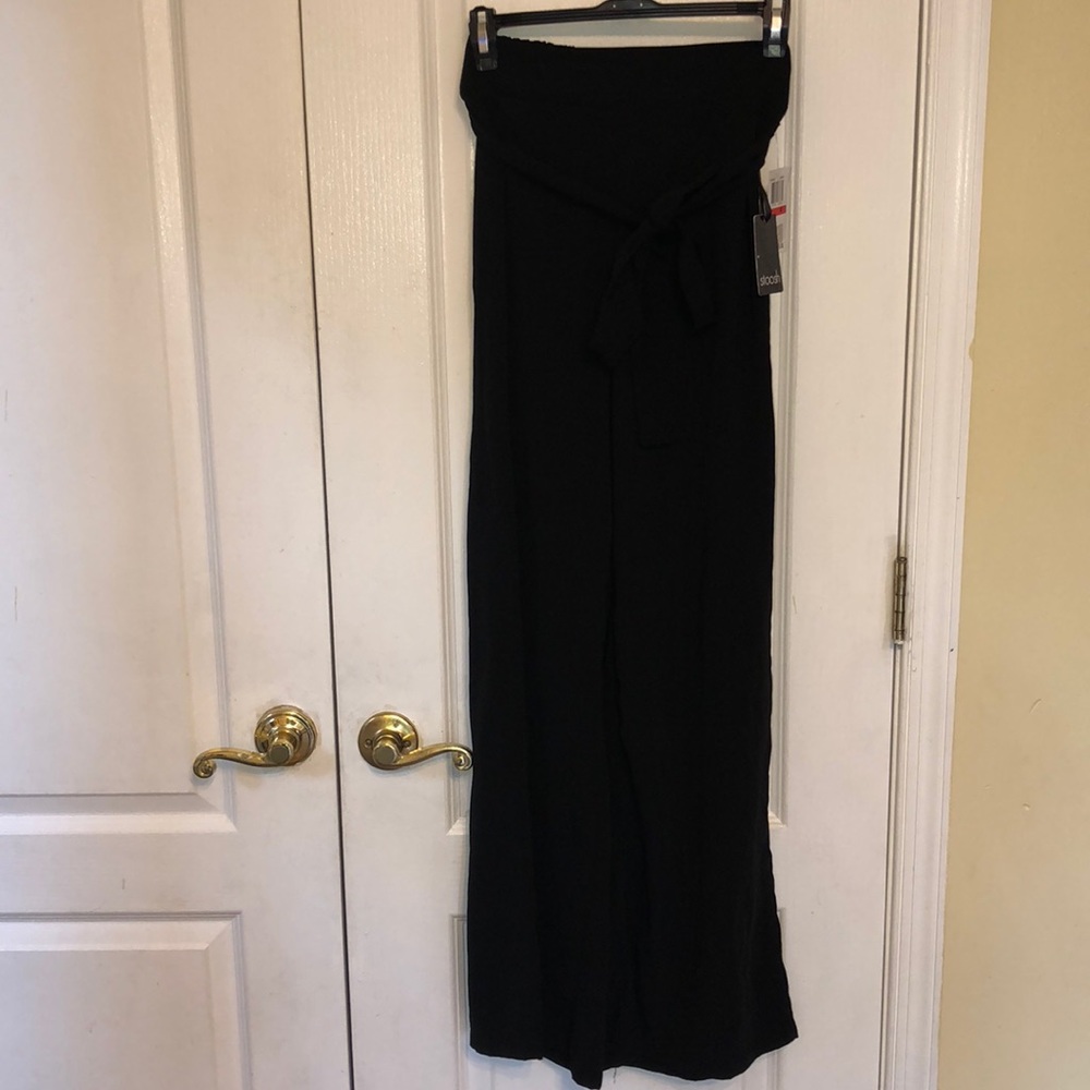 Stoosh junior Black belted palazzo pant XS